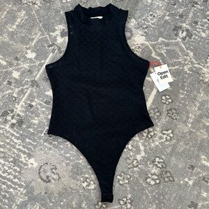 NWT Open Edit lace bodysuit